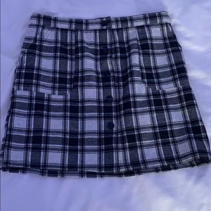 forever 21 plaid skirt